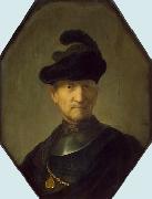 Rembrandt van rijn, Old Soldier